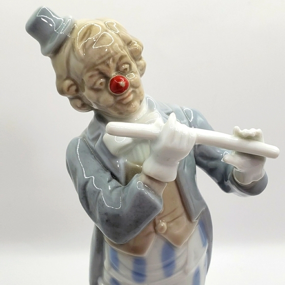 Otagiri Vintage Porcelain Circus Clown‎ Music Box Plays The Candy Man - Picture 5 of 9